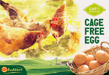 สั่งไข่ไก่สด Cage Free จากฟาร์มชั้นนำได้แล้วที่ CP FreshMart